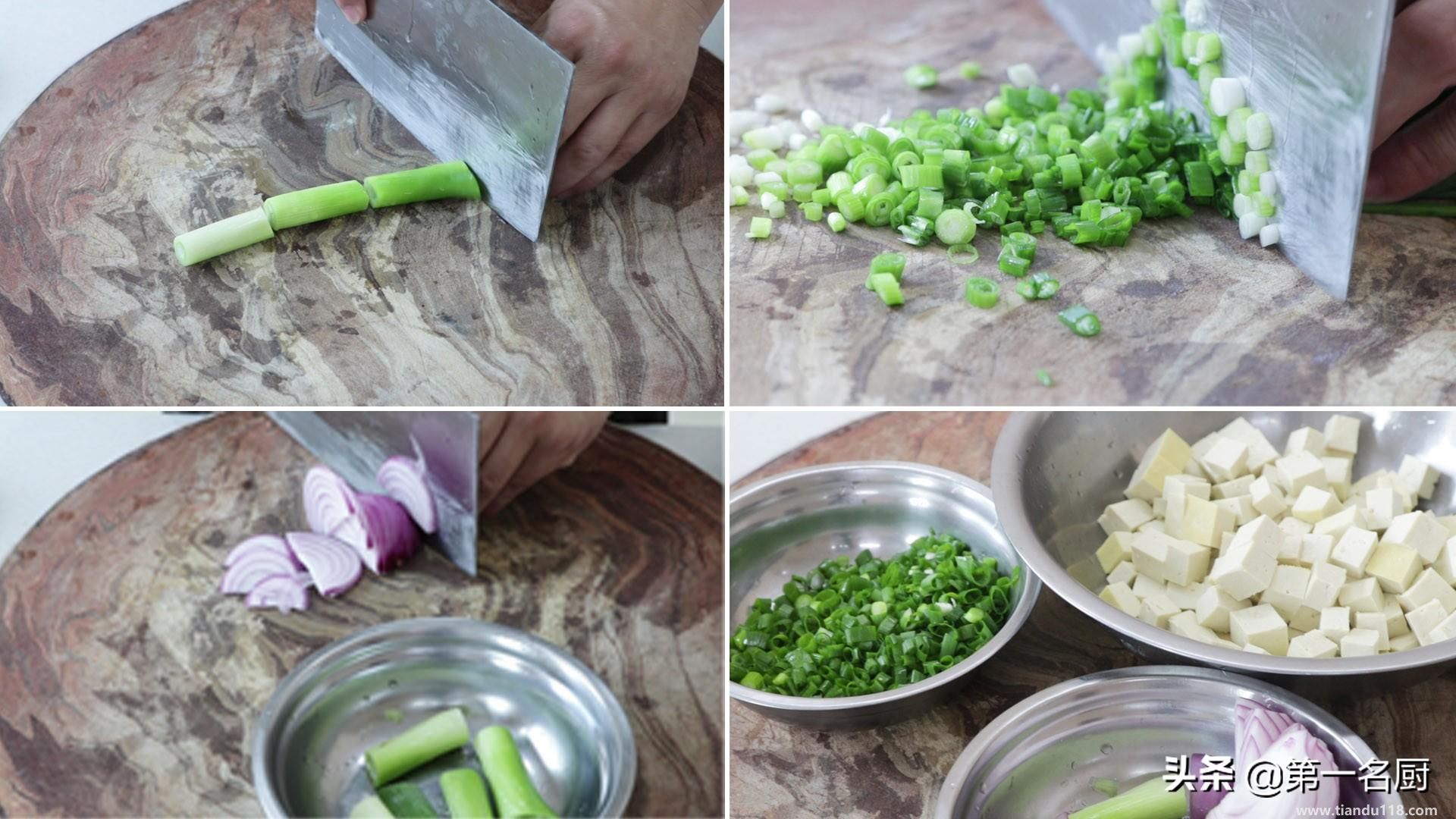 小蔥拌豆腐的做法（小蔥拌豆腐怎么做）(圖3)