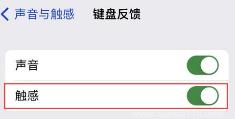 ios16鍵盤震動怎么開4