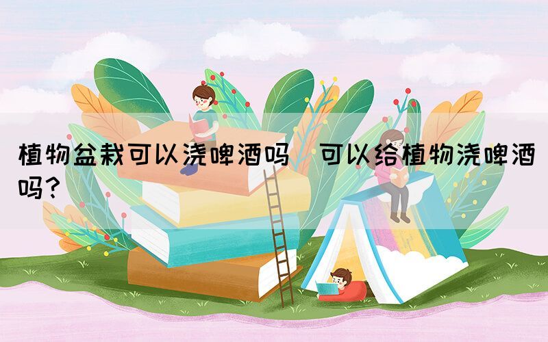 植物盆栽可以澆啤酒嗎(可以給植物澆啤酒嗎？)